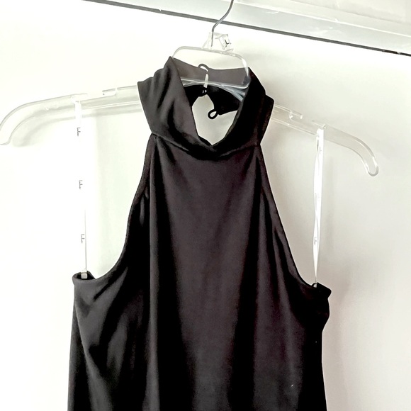 Lulu's Black Midi Dress - Picture 5 of 5